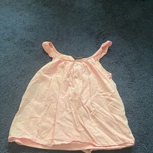 George Light Pink Ruffled Camisole